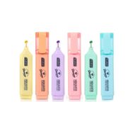 Piano Diamond Highlighter Serisi Pastel Fosforlu 6'lı Kalem Seti