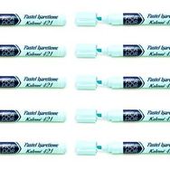 Picador 10 Adet Pastel Mavi Fosforlu Kalem