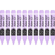 Picador 421 Pastel Mor 10'lu Fosforlu Kalem