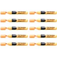 Picador 421 Pastel Turuncu 10'lu Fosforlu Kalem
