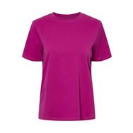 Pieces Pcria Ss Solid Tee Noos Bc Fuşya Festivali Kadın T-shirt