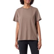 Pieces Pcria Ss Solid Tee Noos Bc Morel Kadın T-shirt