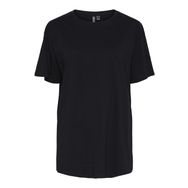 Pieces Pcsara Ss Tee Noos Siyah Büyük Beden Kadın T-shirt