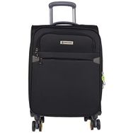 Pierre Cardin 04PC6000-03-S Siyah Çekçekli Kumaş Valiz