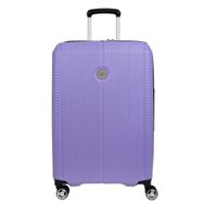 Pierre Cardin 04PC6500-01-LI Lila Çekçekli Sert Valiz