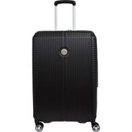Pierre Cardin 04PC6500-02-S Siyah Çekçekli Sert Valiz