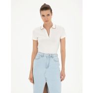 Pierre Cardin 1894780 VR019 Ekru Kadın Bluz