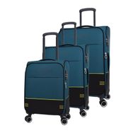 Pierre Cardin 3'lü Petrol PC8200 Valiz Seti