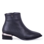 Pierre Cardin 4K 52720 Siyah Fermuarlı Kadın Bot