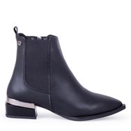 Pierre Cardin 4K 54006 Siyah Fermuarlı Kadın Bot