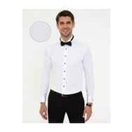 Pierre Cardin 50246037-VR013 Beyaz Erkek Gömlek