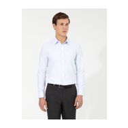 Pierre Cardin 50260312-VR003 Açık Mavi Desenli Erkek Gömlek