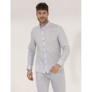 Pierre Cardin 50264896-VR041 Pembe Desenli Erkek Gömlek