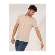 Pierre Cardin 50268184-VR011 Bej Erkek Gömlek