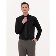 Pierre Cardin 50268201-VR046 Siyah Erkek Gömlek