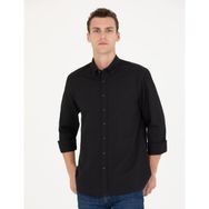 Pierre Cardin 50276553-VR046 Siyah Desenli Erkek Gömlek