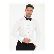 Pierre Cardin 50277142-VR013 Beyaz Erkek Gömlek