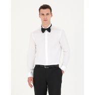 Pierre Cardin 50277143-VR013 Beyaz Smokin Erkek Gömlek