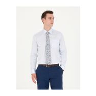 Pierre Cardin 50277146-VR003 Açık Mavi Basic Erkek Gömlek