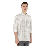 Pierre Cardin 50283508-VR046 Siyah Desenli Erkek Gömlek