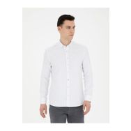 Pierre Cardin 50289388-VR011 Bej Desenli Erkek Gömlek