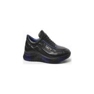 Pierre Cardin 649405 Siyah Mavi Erkek Spor Ayakkabı