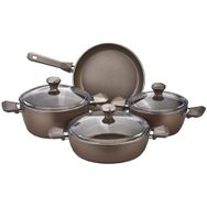 Pierre Cardin 71250351 Bakır 7 Parça Graniks Tencere Seti