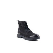 Pierre Cardin 77650 Siyah Hakiki Deri Fermuarlı Casual Erkek Bot
