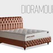 Pierre Cardin Bedding Dioramour 180x200 cm Yatak-Baza-Başlık Set