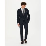 Pierre Cardin Erkek Lacivert Slim Fit Takım Elbise 50274387-VR033 - 46 - 6 Drop