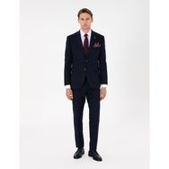 Pierre Cardin Erkek Lacivert Slim Fit Takım Elbise 50292940-VR033 - 6 Drop - 60