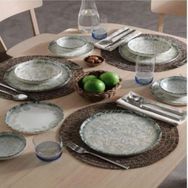 Pierre Cardin Ethnic Blue 24 Parça Mavi Yemek Takımı
