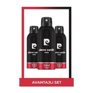 Pierre Cardin Original 3x150 ml For Men Deodorant