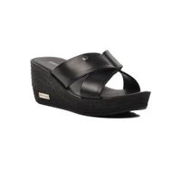 Pierre Cardin PC-3513 Siyah Kadın Dolgu Topuk Terlik