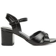 Pierre Cardin PC-51862-3066 Siyah Kırışık Kadın Terlik