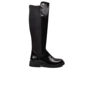 Pierre Cardin PC-52066 Siyah Kırışık Kadın Çizme