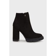 Pierre Cardin PC-54139 Siyah Süet Platform Topuklu Kadın Bot
