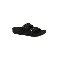 Pierre Cardin PC-7035-3485 Siyah Cilt Kadın Terlik