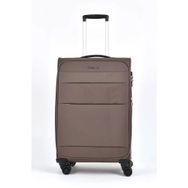 Pierre Cardin PC4200 Kahverengi Ultra Light Hafif Lüx Kumaş 3'lü Valiz Seti