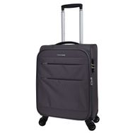 Pierre Cardin PC4200 Ultra Light Hafif Lüx Kumaş Kabin Boy Gri Valiz