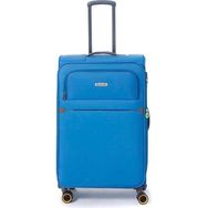 Pierre Cardin PC6000-01 Ultra Light Mavi Unisex Büyük Boy Valiz