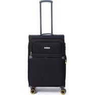 Pierre Cardin PC6000-02 Ultra Light Siyah Unisex Orta Boy Valiz