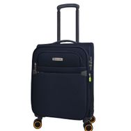 Pierre Cardin PC6000 Ultra Light Hafif Lüx Kumaş Kabin Boy Lacivert Valiz