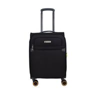 Pierre Cardin PC6000 Ultra Light Hafif Lüx Kumaş Kabin Boy Siyah Valiz