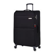 Pierre Cardin PC6050 Siyah Ultra Light Kumaş Büyük Boy Valiz