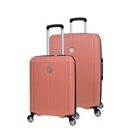 Pierre Cardin PC6500 Mercan Orta Kabin Boy 2'li Sert Valiz