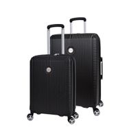 Pierre Cardin PC6500 Siyah 2'li Orta Kabin Sert Valiz