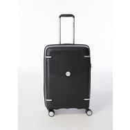 Pierre Cardin PC7060 Siyah Polipropilen Orta Boy Kırılmaz Valiz