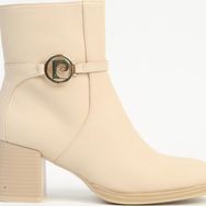Pierre Cardin PCI-11118 Bej Topuklu Kadın Bot