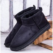 Pierre Cardin Ug Siyah Süet Kadife Kadın Bot